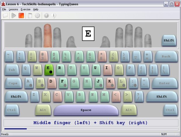 TypingQueen 2003 Screenshot